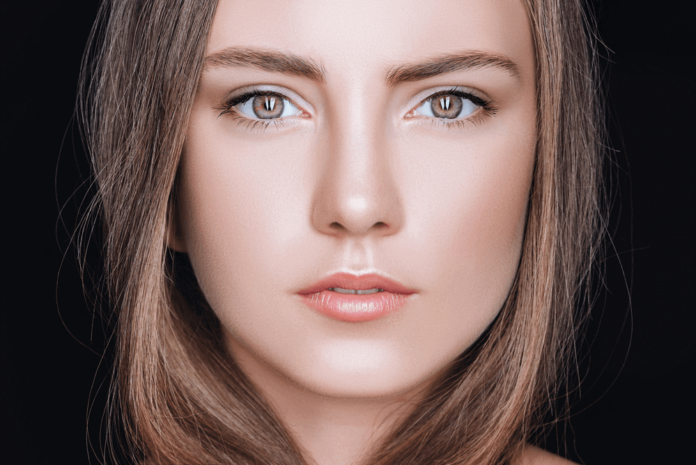 Tampa microdermabrasion model with brown hair